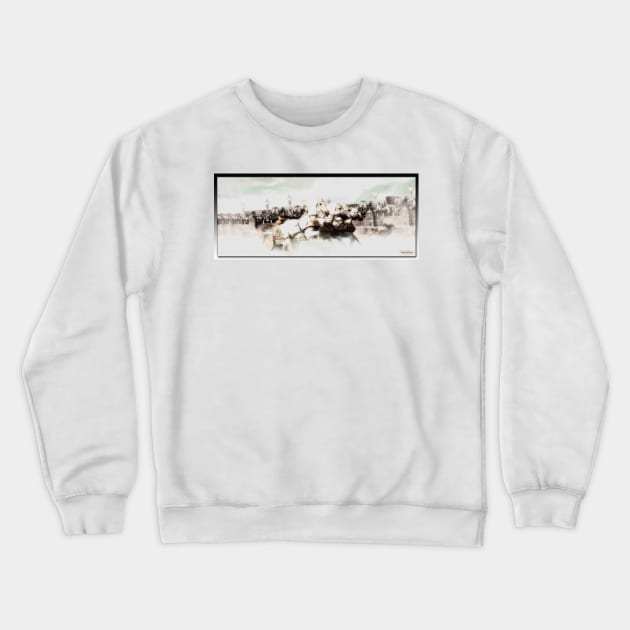 The Races Crewneck Sweatshirt by rgerhard